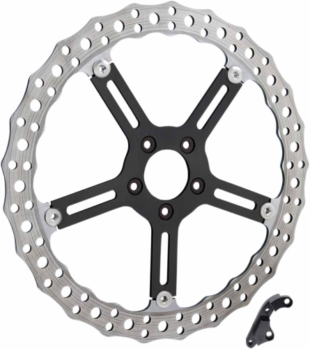 Arlen Ness - Arlen Ness Big Brake Jagged Floating Rotor Kit - 02-995