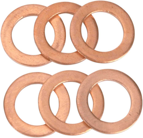 Goodridge - Goodridge Copper Crush Washers - 7/16in. - P44518-6