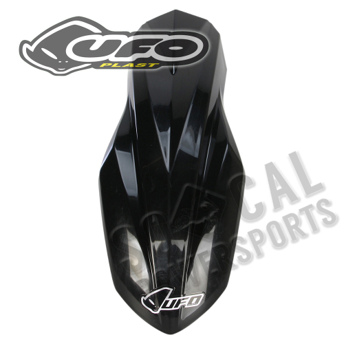 UFO Plastics - UFO Plastics Front Fender - Black - KA04733-001