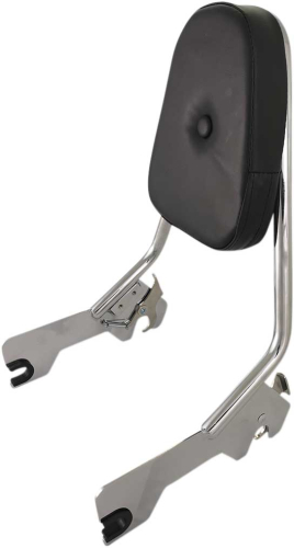 Motherwell - Motherwell Quick-Release Backrest - Chrome - MWL-156S-18-CH