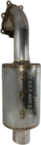 Speedwerx - Speedwerx Standard Lightweight Muffler - POL850M-1-CC