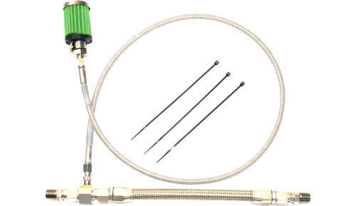 Feuling - Feuling Oil Tank Breather Kit - Stainless - 3080