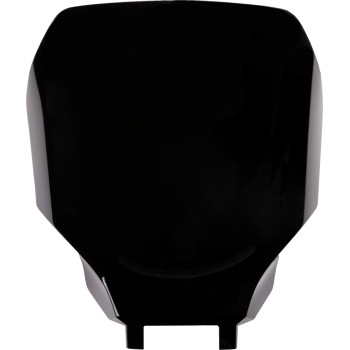 UFO Plastics - UFO Plastics Front Number Plate - Black - YA04894#001