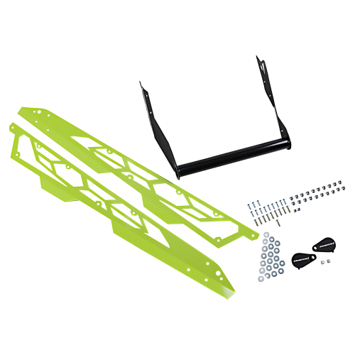 Straightline Performance - Straightline Performance Hide N Go Rear Bumper - Manta Green/Black - 183-236-MANTA