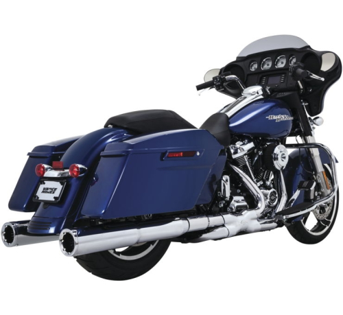 Vance & Hines - Vance & Hines Power Duals PCX Exhaust System - Chrome - 16371