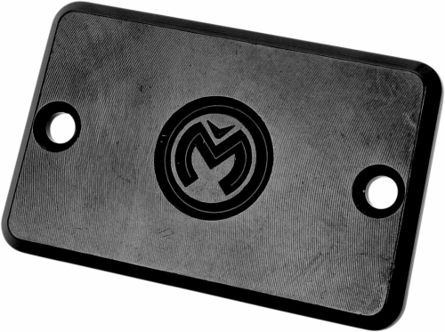 Moose Racing - Moose Racing Master Cylinder Cover Plate - Black - BL-YATVBK