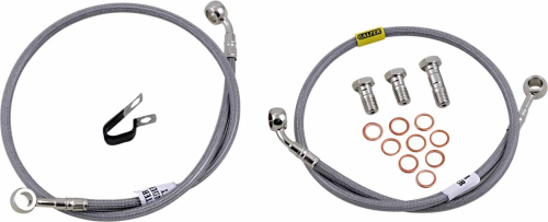 Galfer Brakes - Galfer Brakes Stainless Steel Front Hydraulic Brake Line Kit - FK003D485-2