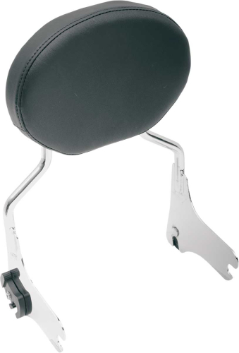 Drag Specialties - Drag Specialties Oval Sissy Bar Pad - Solar-Reflective Leather - 0822-0118