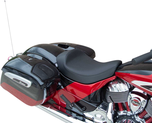 Drag Specialties - Drag Specialties Solo Seat - Smooth - Vinyl - 0810-2265