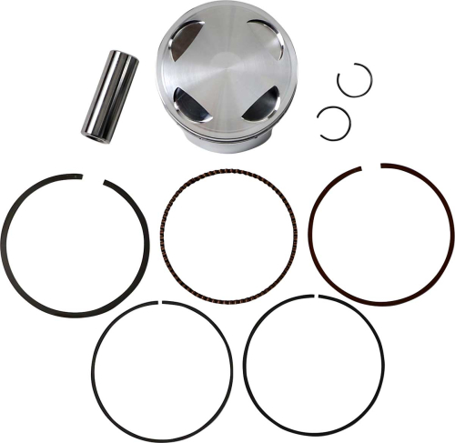 J.E. Pistons - J.E. Pistons Round Piston Kit - 4.00mm Oversize to 89.00mm, 12.0:1 Compression - 208552