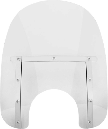 Memphis Shades - Memphis Shades Memphis Slim Windshield (7in. Cutout) - 15in. - Clear - MEM4110