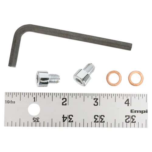 Gardner-Westcott - Gardner-Westcott Fork Drain Plug - 41mm Tube - Polished Allen Head - P-74-45