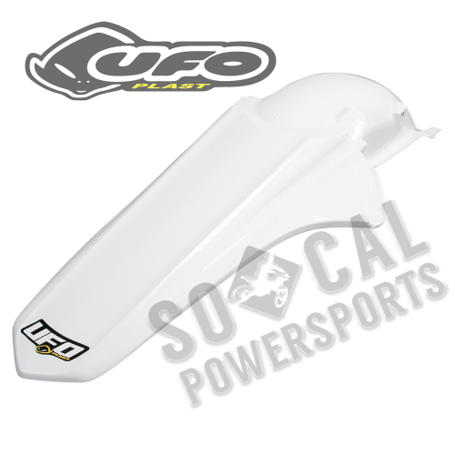 UFO Plastics - UFO Plastics Rear Fender - White - HO04636-041