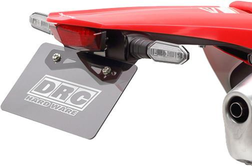 DRC - DRC Moto LED Edge-2 Tail Light Holder - Red - D45-18-709