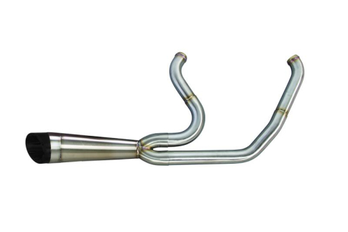 Two Brothers Racing - Two Brothers Racing 2-Into-1 Turnout Exhaust - Brushed - 005-5140199