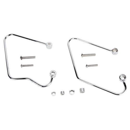 Cobra - Cobra Saddlebag Supports - Chrome - 02-6150