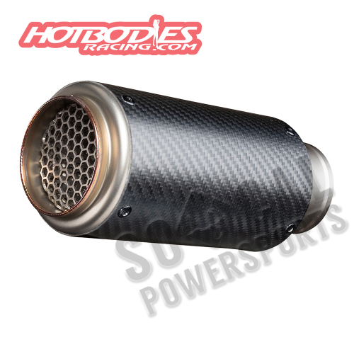 Hotbodies Racing - Hotbodies Racing MGP Stinger Slip-On Exhaust - Carbon Fiber Muffler - 80901-2405