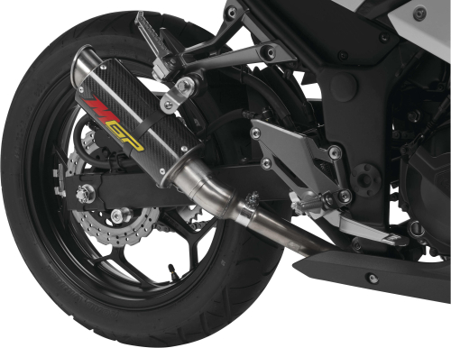 Hotbodies Racing - Hotbodies Racing MGP Stinger Slip-On Exhaust - Carbon Fiber Muffler - 51101-2405