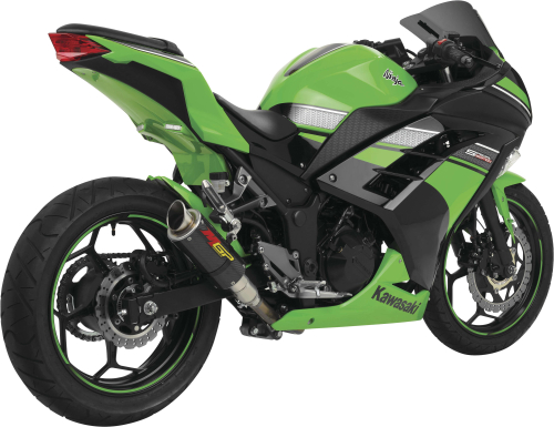 Hotbodies Racing - Hotbodies Racing MGP Stinger Slip-On Exhaust - Carbon Fiber Muffler - 51303-2405