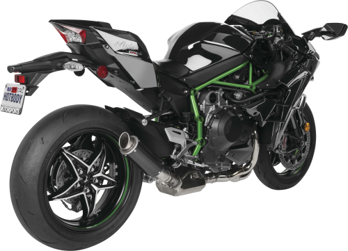 Hotbodies Racing - Hotbodies Racing MGP Stinger Slip-On Exhaust - Carbon Fiber Muffler - 51502-2405