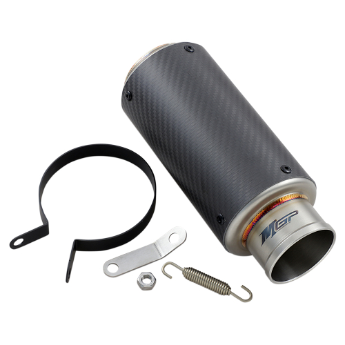 Hotbodies Racing - Hotbodies Racing MGP Stinger Slip-On Exhaust - Carbon Fiber Muffler - 81501-2405