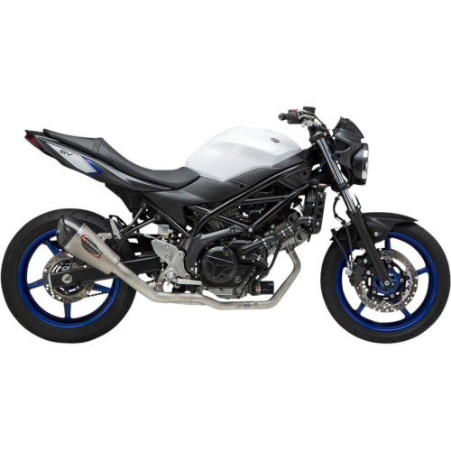 Yoshimura - Yoshimura Alpha T Street Series Works Finish Full System - Stainless Steel Muffler - 11670AP520