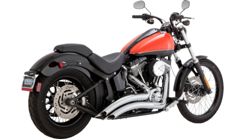 Vance & Hines - Vance & Hines Big Radius 2-Into-2 Exhaust System - Chrome - 26079