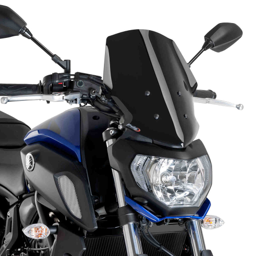PUIG - PUIG Naked New Generation Touring Windscreen - Black - 9667N