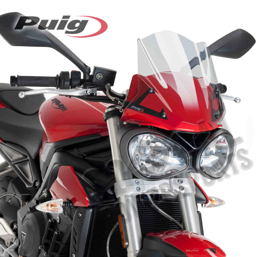 PUIG - PUIG New Generation Sport Windscreen - Clear - 9999W
