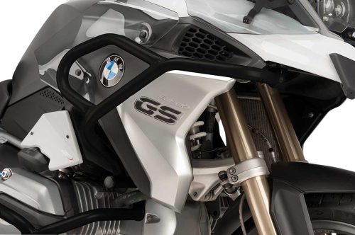 PUIG - PUIG Engine Guard (High Mount) - Black - 9461N