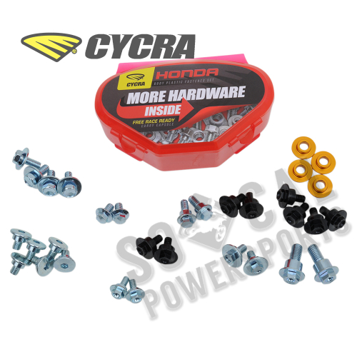 Cycra - Cycra Body Plastic Fastener Set - 1CYC-BK1006