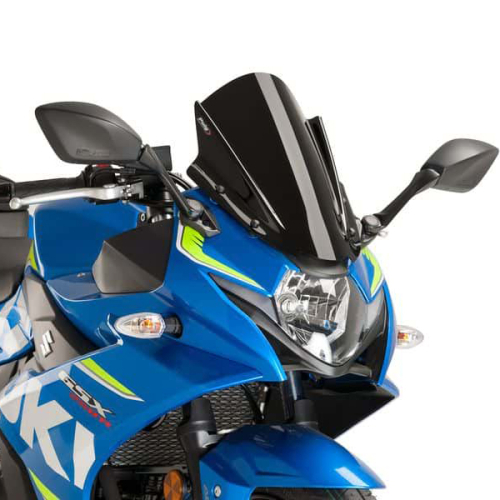 PUIG - PUIG Racing Windscreen - Black - 9722N