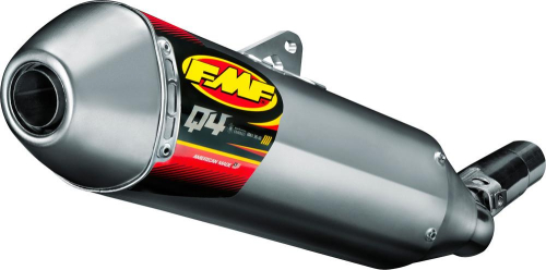 FMF Racing - FMF Racing Q4 HEX Spark Arrestor Slip-On - 045631