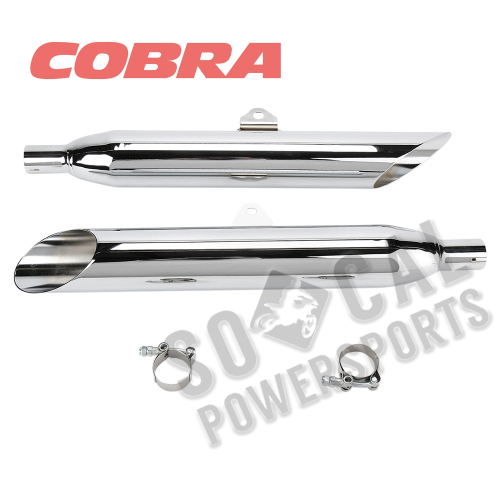Cobra - Cobra Boulevard Slip-On Slashcut (04-05 CA Models) - 2173SC