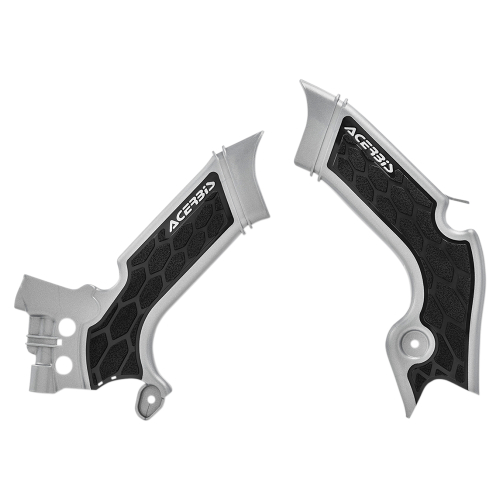 Acerbis - Acerbis X-Grip Frame Guard - Silver/Black - 2742601015
