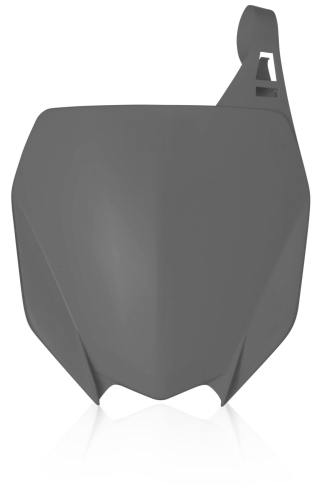 Acerbis - Acerbis Front Number Plate - Gray - 2685860011