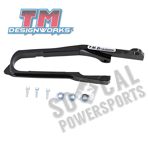 T.M. Designworks - T.M. Designworks Dirt Cross Super Front Chain Slider - Black - DCS-S25-BK