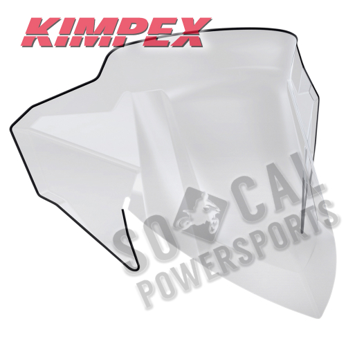 Kimpex - Kimpex Windshield - Tall - Smoke - 116045