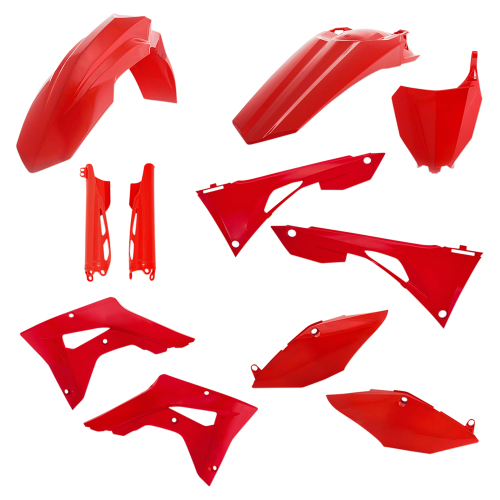 Acerbis - Acerbis Full Plastic Kit - Red - 2736260227