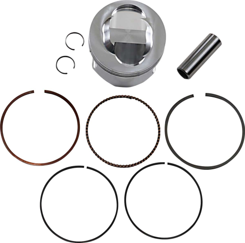 J.E. Pistons - J.E. Pistons Round Piston Kit - 2.00mm Oversize to 85.00mm, 12.0:1 Compression - 209292
