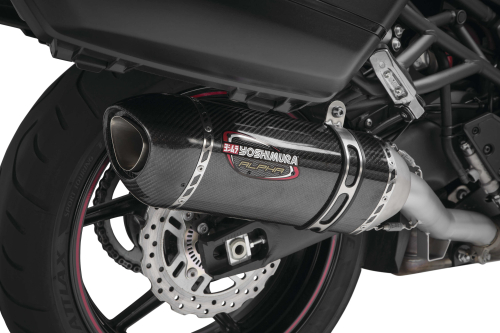 Yoshimura - Yoshimura Alpha Street Series Slip-On - Carbon Fiber Muffler - Carbon Fiber End Cap - 14660BM220