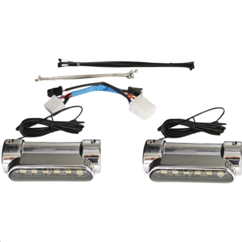 Custom Dynamics - Custom Dynamics Engine Guard LED - Chrome - CD-CB-AW-HD-C