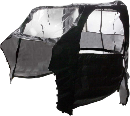 Moose Utility - Moose Utility Full Cab Enclosure - Black - PRZRCE-11