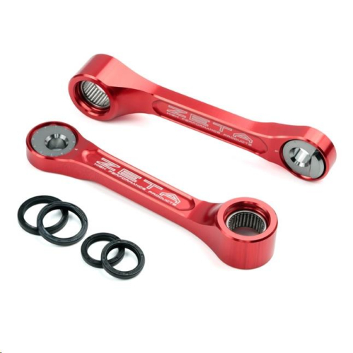 ZETA - ZETA Suspension Lowering Adjustable Links - Red - ZE56-01042