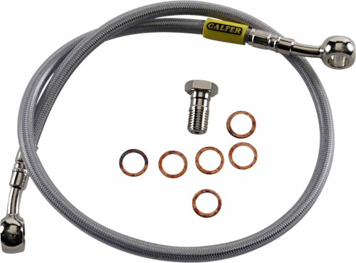 Galfer Brakes - Galfer Brakes Stainless Steel Rear Hydraulic Brake Line Kit - FK003D90R