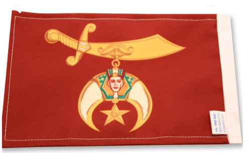 Pro Pad - Pro Pad 6in. x 9in. Flag - Shriner - FLG-SHRINE