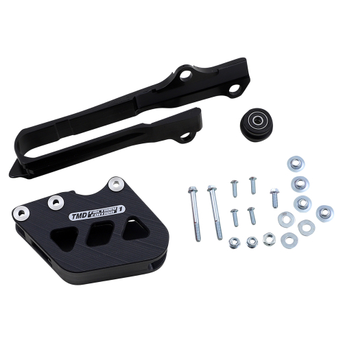 T.M. Designworks - T.M. Designworks Dirt Cross Multi-Purpose Chain Slide-N-Guide Kit FE1 Guide - Black - SCP-OR1-BK