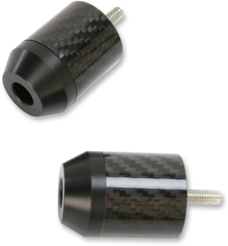PSR - PSR Bar End Sliders - Carbon Inlay - 05-01900-41
