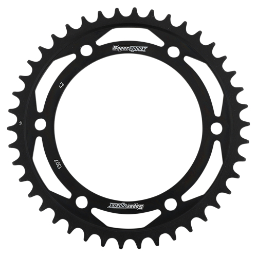 Supersprox - Supersprox Steel Rear Sprocket - 42T - RFE-1307-42-BLK