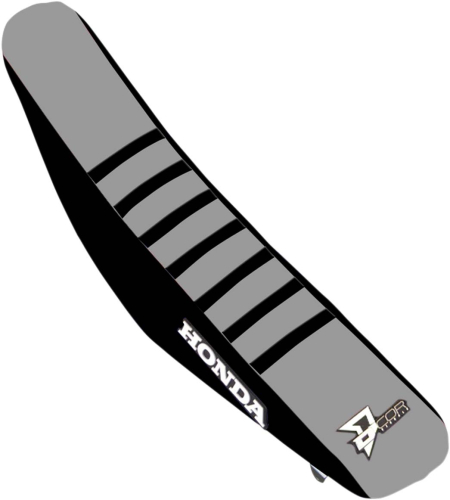 DCOR - DCOR Factory Reinforced Seat Cover - Black/Gray/Black Ribs - 30-10-472